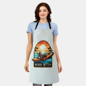 Nooit beter - Skeleton Surfing Sunset Wave Schort (Gedragen)