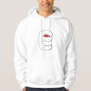 Nooit bijgelovig Hg Hoodie
