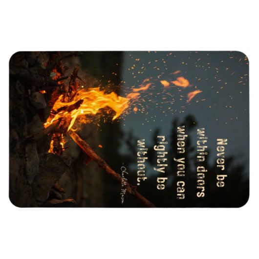 Nooit binnen de deuren wanneer je met recht bij ka magneet (Horizontaal)