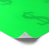 NOOIT BROKE (Alle Groene) Poster (Hoek)