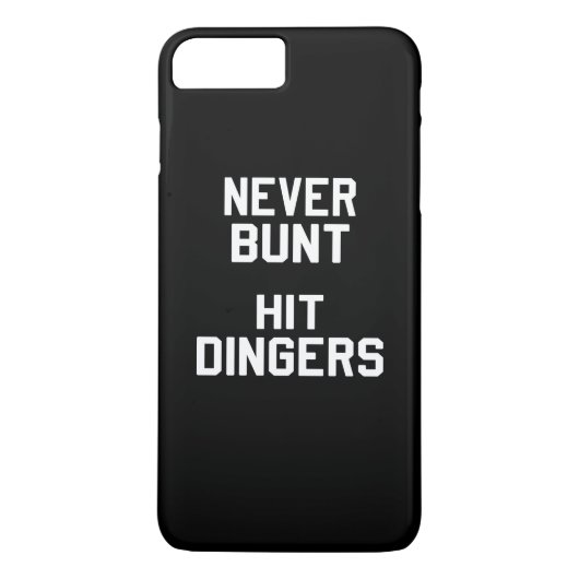 Nooit bunt, Hit Dingers Case-Mate iPhone Case (Achterkant)