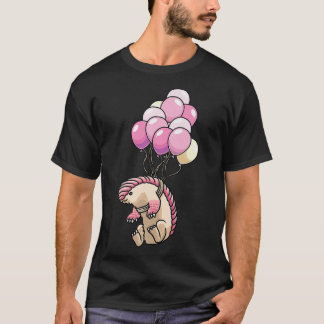 Nooit Campingadvies Van Mij Grappige Flamingo vin T-shirt