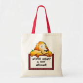 Nooit canvas tas onthouden (Voorkant)