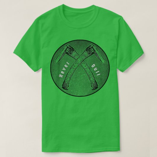 Nooit dalen t-shirt (Design voorkant)
