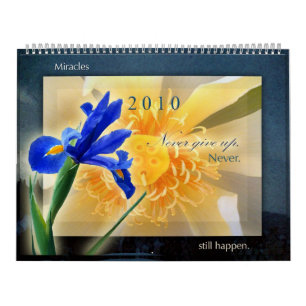 Nooit de Calendar Breast Cancer Support opgeven Kalender