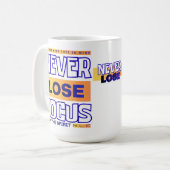 Nooit de Focus Verliezen Koffiemok (Voorkant links)