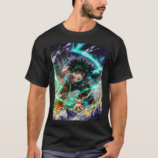 nooit deku bnha opgeven t-shirt
