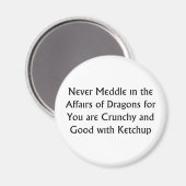 Nooit Dragons Magneet (Voorkant / Achterkant)