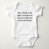 Nooit Dragons Romper (Voorkant)