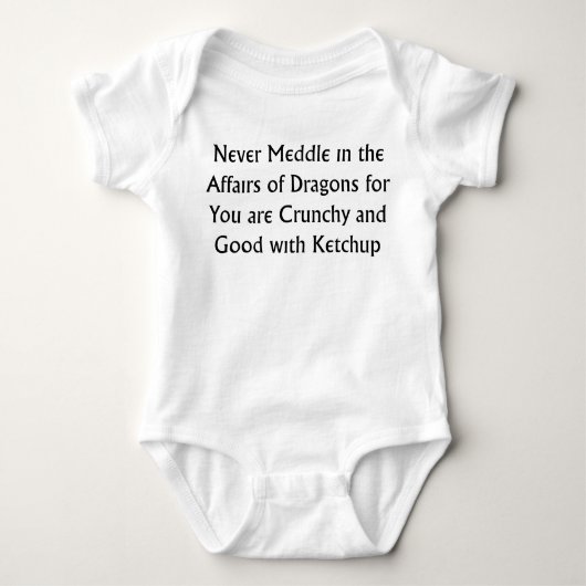Nooit Dragons Romper (Voorkant)