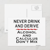 Nooit Drinken en leiden af Briefkaart (Voorkant / Achterkant)