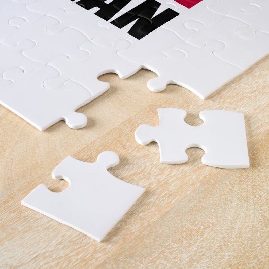 Nooit een Albanees onderschatten Legpuzzel (Zijkant)