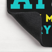 Nooit een Atom vertrouwen, ze maken alles op Muismat (Hoek)