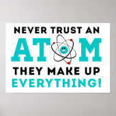 Nooit een Atom vertrouwen, ze maken alles op Poster (Voorkant)