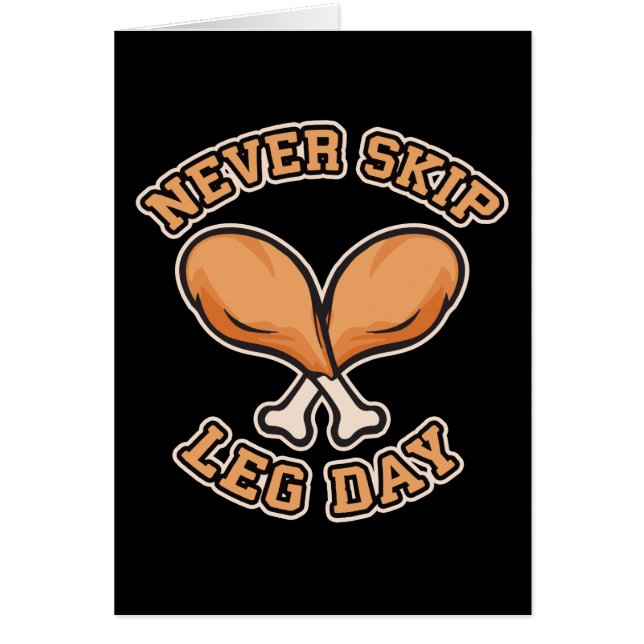 Nooit een Beendag overslaan - Chicken Drumstick -  (Voorkant)