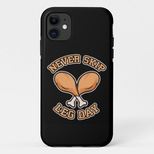 Nooit een Beendag overslaan - Chicken Drumstick -  Case-Mate iPhone Case (Achterkant)