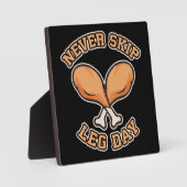 Nooit een Beendag overslaan - Chicken Drumstick -  Fotoplaat (Voorkant)