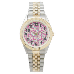 Nooit een bloementuin beloofd horloge