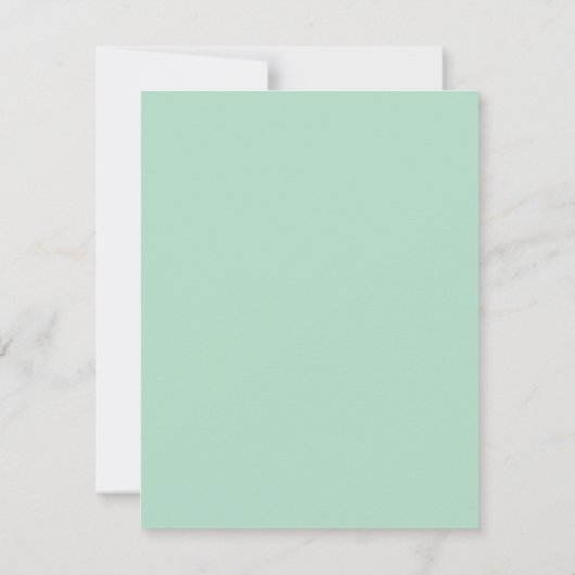 Nooit een bloementuin beloofd notitiekaartje (Achterkant)