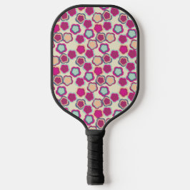 Nooit een bloementuin beloofd pickleball paddle