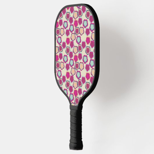 Nooit een bloementuin beloofd pickleball paddle (Links)