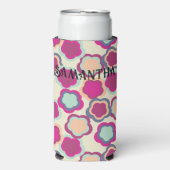 Nooit een bloementuin beloofd seltzer blikjeskoeler (Seltzer Voorkant)