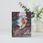 Nooit een bruid zeemeermin Briefkaart (Staand voorkant)