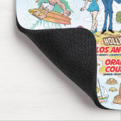 Nooit een Dull Moment Zuid-Californische Muismat (Hoek)