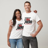 Nooit een echte Hero 2 gekend (Melanoom) T-shirt (Unisex)