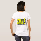 *** Nooit een gewone dag/ SMILE T-Shirt (Achterkant volledig)