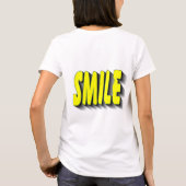 *** Nooit een gewone dag/ SMILE T-Shirt (Achterkant)