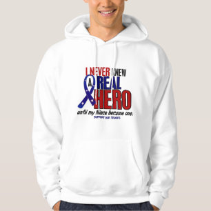 Nooit een Hero 2 Niece gekend (steun onze troepen) Hoodie