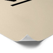 nooit een meisje onderschatten dat van boeken houd poster (Hoek)