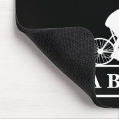 nooit een oud man op een fiets onderschatten muismat (Hoek)