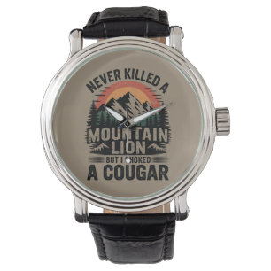 Nooit een poema gedood maar ik heb een poema gewur horloge