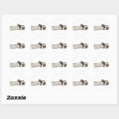 Nooit een Pony Ronde Sticker (Vel)