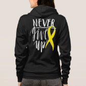 NOOIT EEN praktijkjas GEVEN Hoodie (Achterkant)