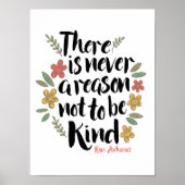 Nooit een reden om geen kunst te maken poster (Voorkant)