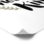 Nooit een reden om geen kunst te maken poster (Hoek)