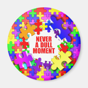 Nooit een saai moment magneet