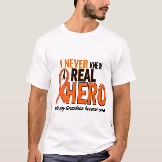 Nooit een SINAASAPPEL van Hero 2 gekend (Grandson) T-shirt (Voorkant)