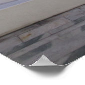 Nooit eenmalig (zijdig uitzicht) 16x20 Poster weep (Hoek)