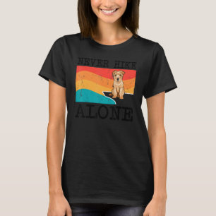 Nooit eenzame Norfolk Terrier Graphic Hiking T-shirt