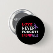 Nooit Einde Alzheimer Einde Heimer Heimers Bewustz Ronde Button 5,7 Cm (Voorkant /achterkant)