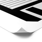 Nooit Floppy Disk Vergeten Grappige Poster (Hoek)