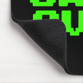 'Nooit GAME OVER' retro 80s computer geek's Muismat (Hoek)