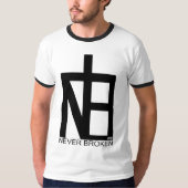 Nooit gebroken t-shirt (Voorkant)