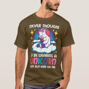 Nooit gedacht dat ik een Unicorn zou dragen, maar  T-shirt