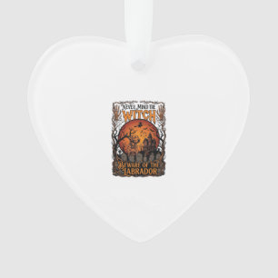 Nooit Gedacht Heks Opgepast Labrador Halloween Geh Ornament