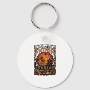 Nooit Gedacht Heks Opgepast Labrador Halloween Geh Sleutelhanger